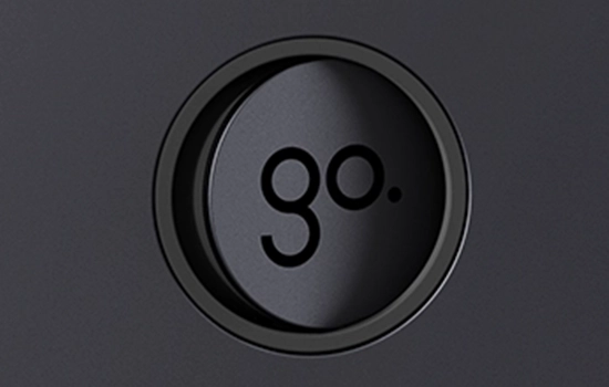 Latch detail of Sprocket GO Architect Series Freestanding Directory.