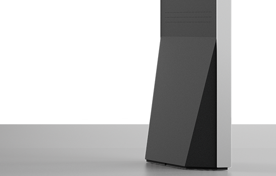 Rear view of Sprocket GO Architect Series Freestanding Directory.