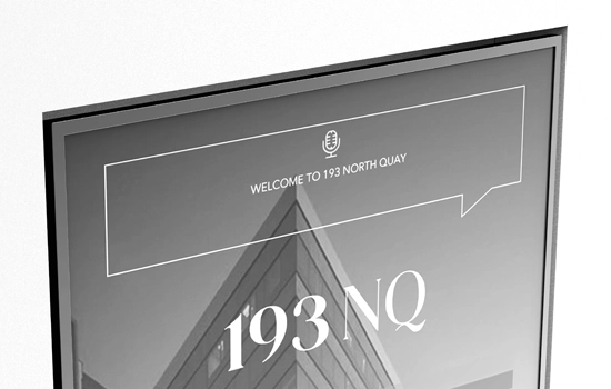 Sprocket GO Streamline Series recessed wall mount gap detail.