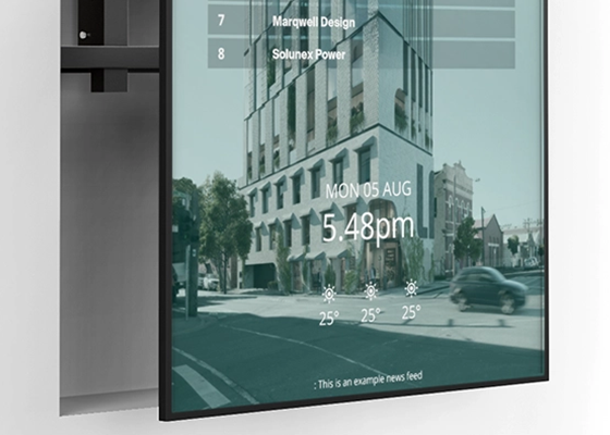 Sprocket GO recessed wall mount detail, pop-out bracket